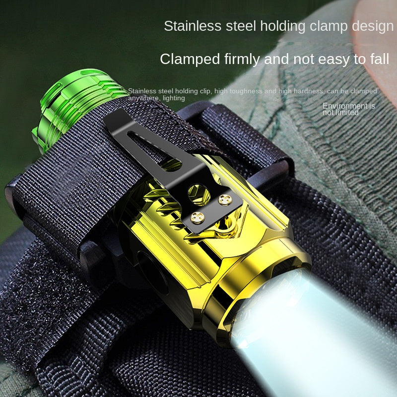 Mini Flashlight – Triple LED “Small Steel Cannon”
