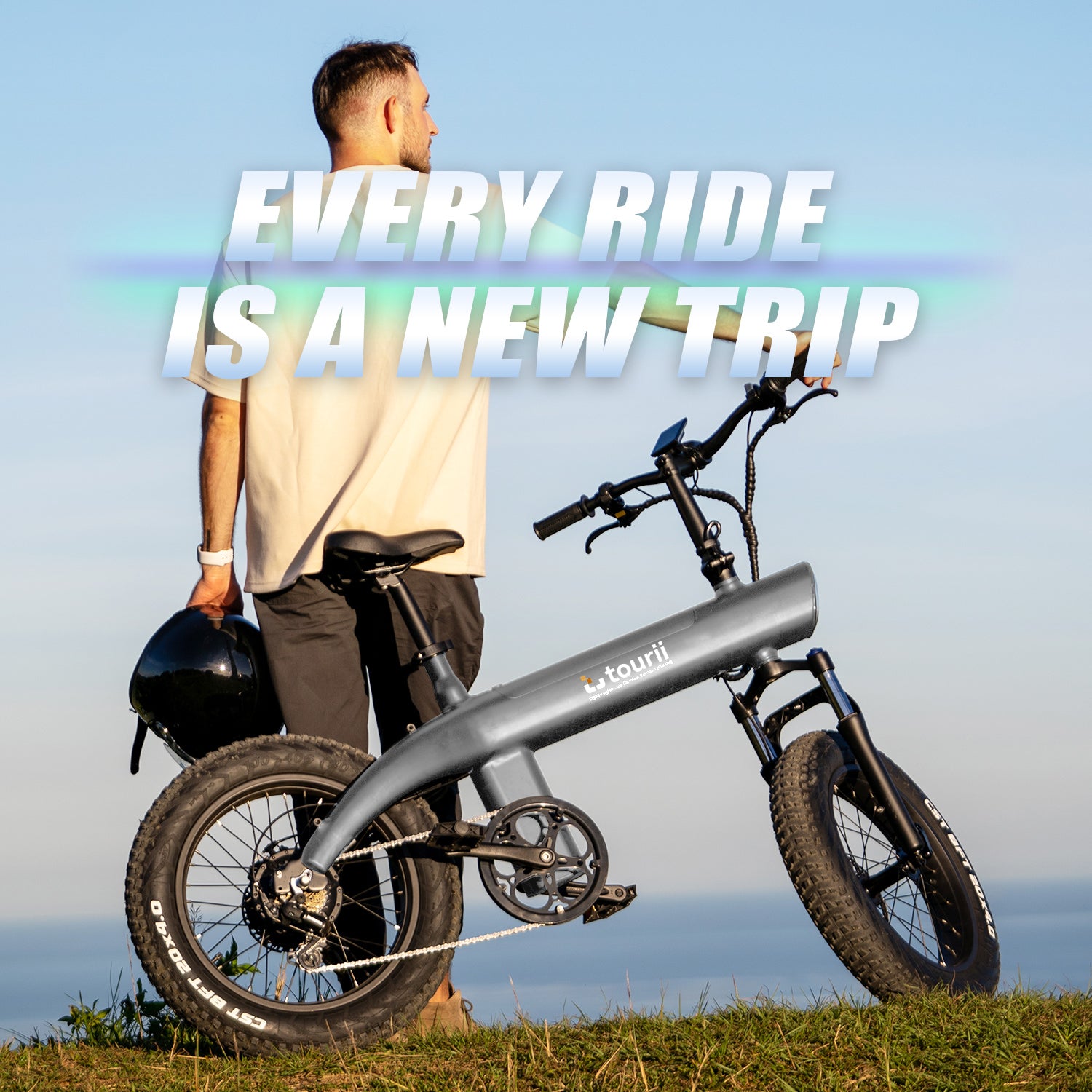 Tourii Q3 mountain electric assisted bicycle, off-road electric transmission vehicle, adult high-power assisted mobility scooter