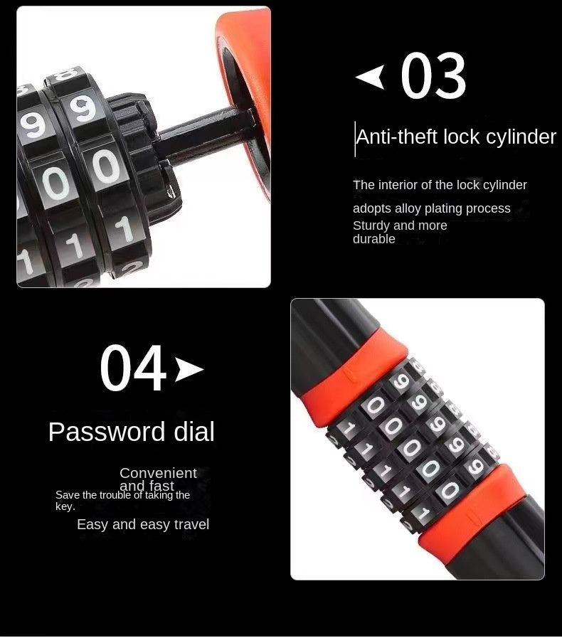 5-Digit Chain Lock 0.9m